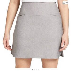 NEW Lady Hagen Women XSmall Golf 17" Skort Heather Gray Sculpt Pull On WGH17430